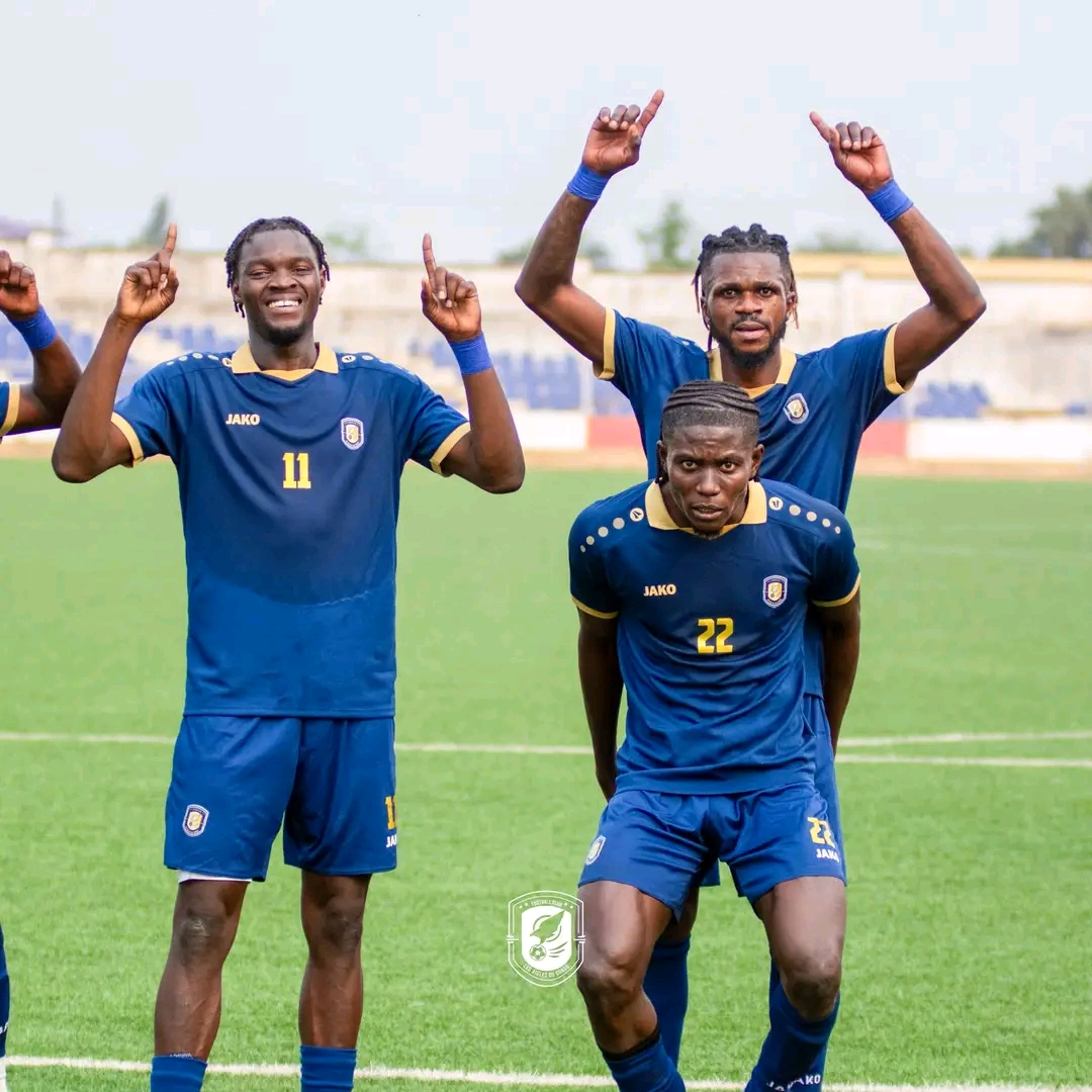 Aigles du Congo yatsinze APR FC mu mukino ubanza wa CAF Champions League photo
