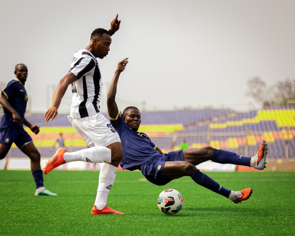 Aigles du Congo yatsinze APR FC mu mukino ubanza wa CAF Champions League photo