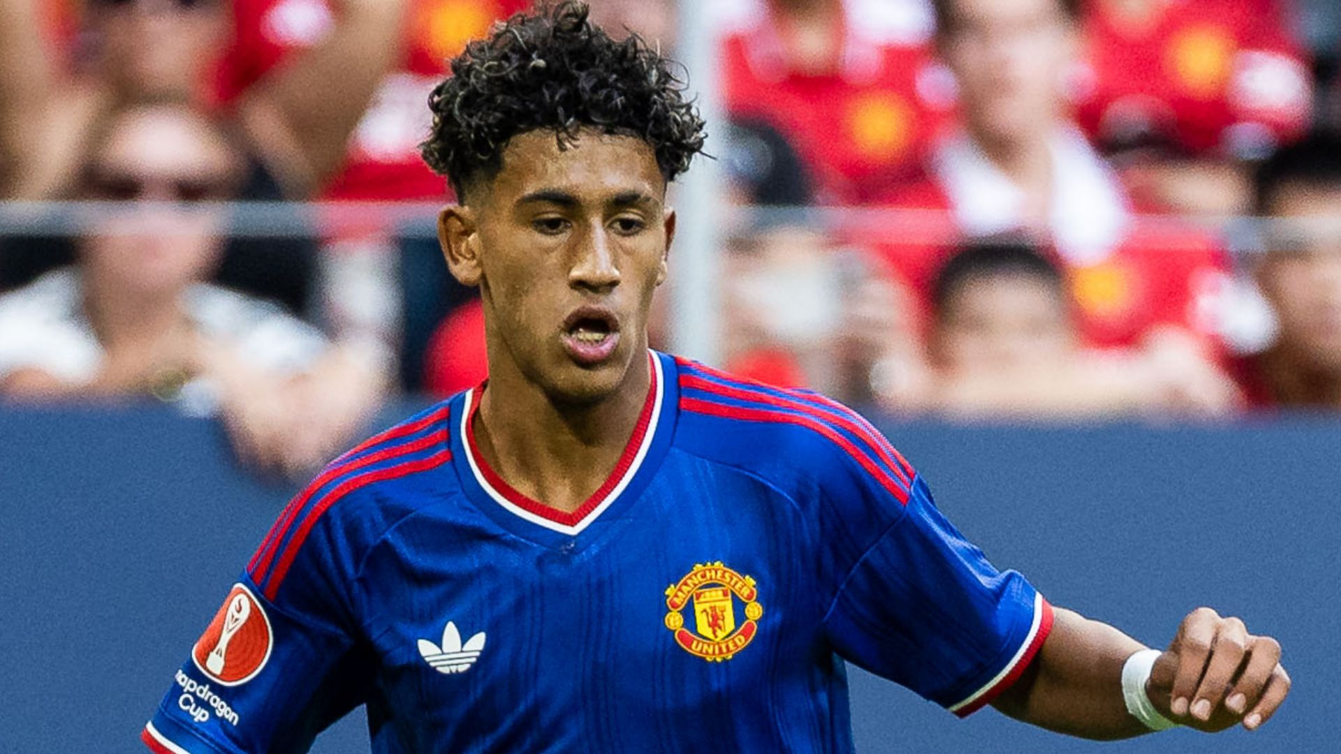 JJ Gabriel yanditse amateka muri Manchester United nyuma ya Hat-trick muri UEFA  photo