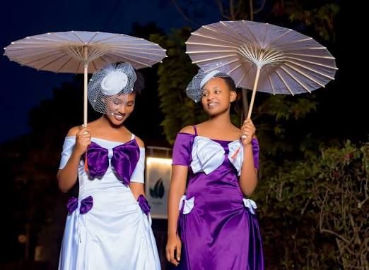 Germaine wo mu itsinda rya Alicia and Germaine yishimiye intsinzi mu bizamini by photo