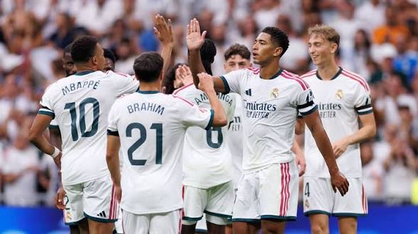 Real Madrid irashaka gukomeza gutsindira Bernabéu, yakiriye Rayo Vallecano photo