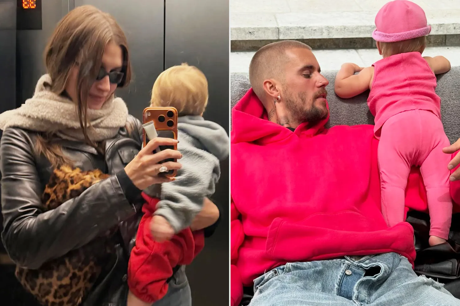 Justin Bieber yizihije isabukuru y'imyaka 8 ishize abana n'umugore we, amutura i photo 3