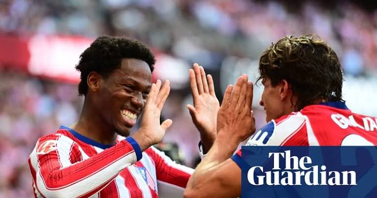Jonathan David afasha Atlético Madrid gutsinda Real Madrid basigaye ari abakinnyi 10