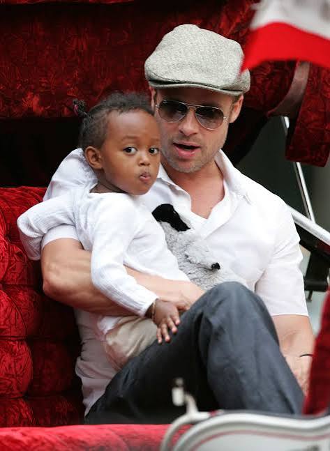 Umukobwa wa Brad Pitt yanze izina rya se bitewe na nyina. photo 1