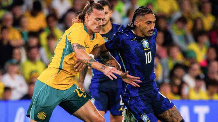 Brazil yahindutse mu gice cya kabiri, itsinda Australia 4-2 mu mukino wari wuzuy photo 1