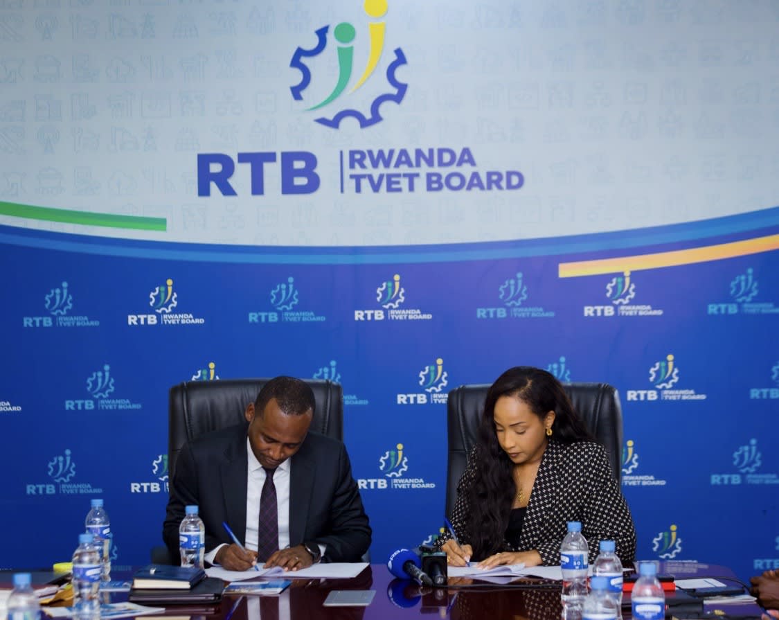 Rwanda TVET Board yasinyanye Amasezerano y’Ubwumvikane n’amashyirahamwe ane