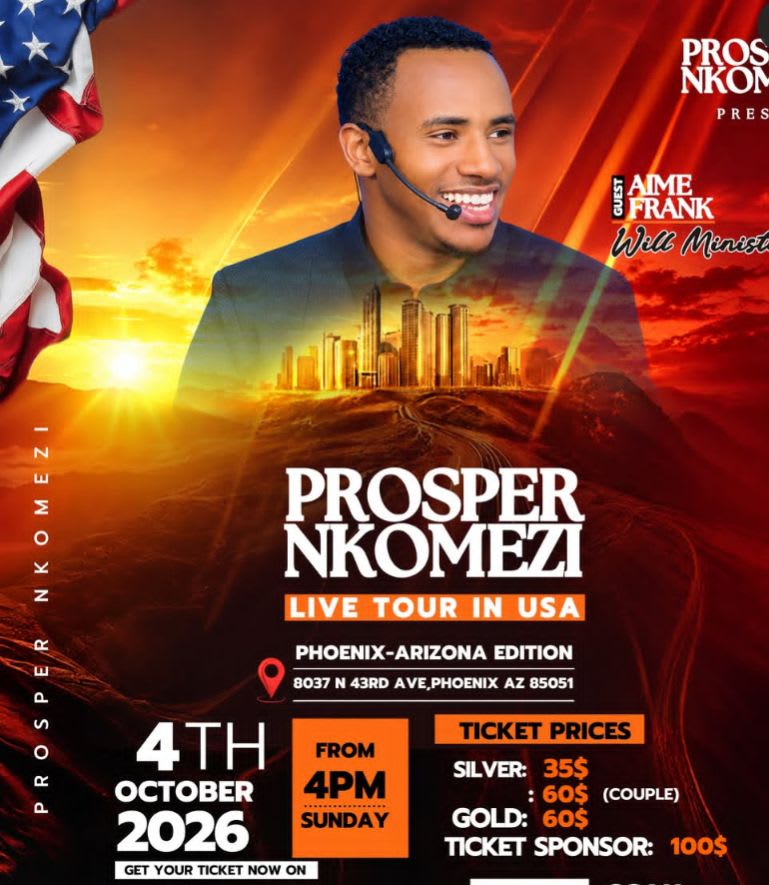 Prosper Nkomezi agiye guhuriza hamwe abaramyi nyarwanda muri Amerika mu gitaramo photo 2