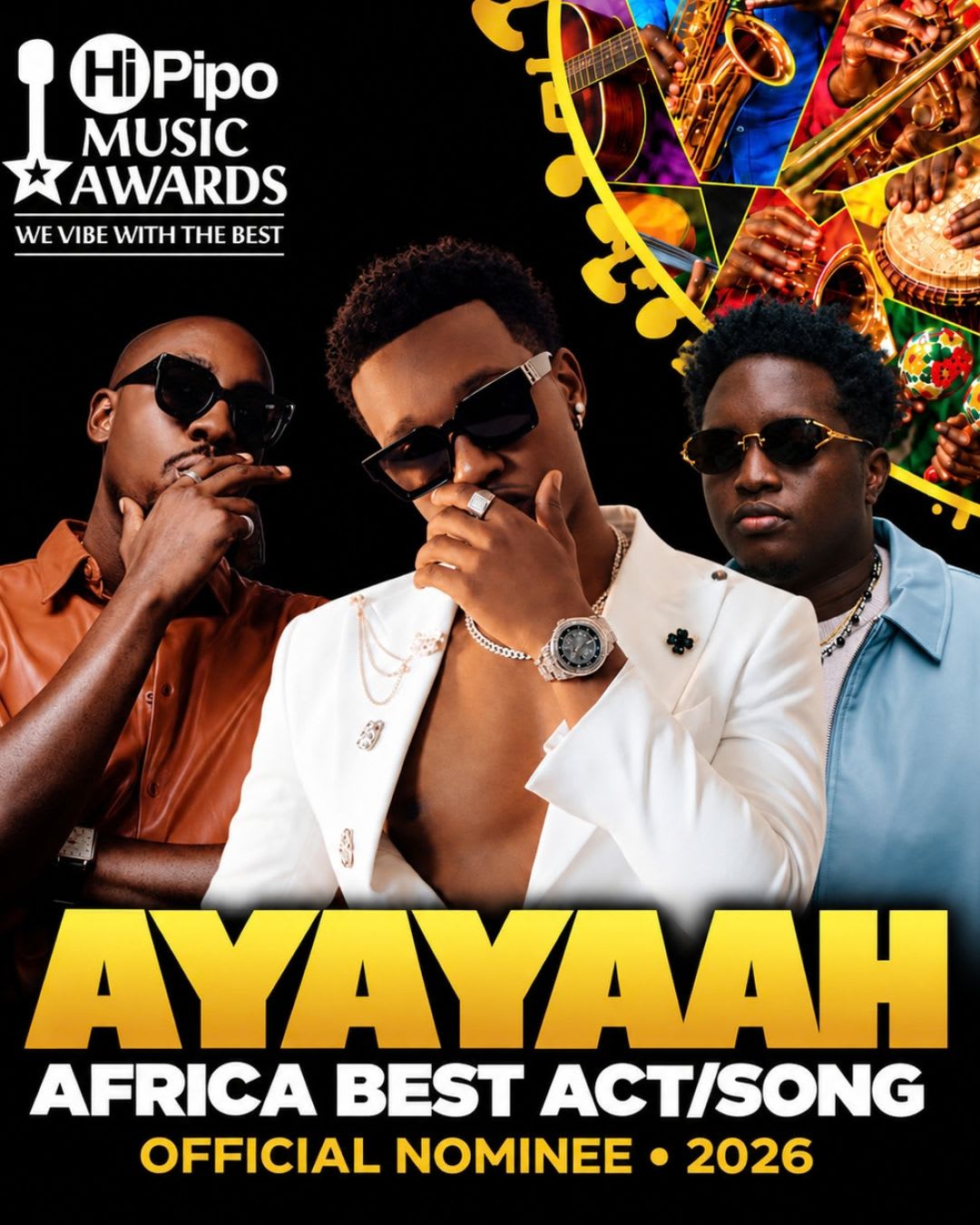 Element EleéeH mu bahataniye ibihembo mu irushanwa HiPipo Music Awards 2026 photo