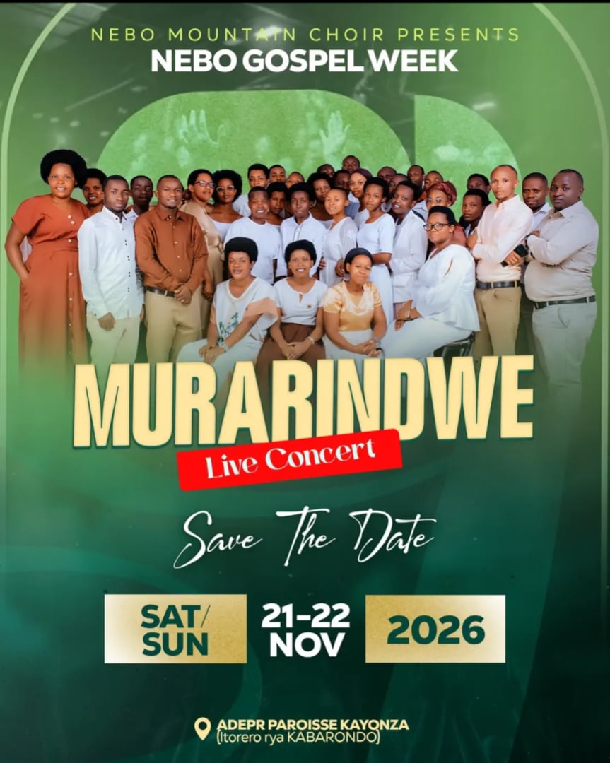 Nebo Mountain Choir yatangaje gahunda ya Nebo Gospel Week izasozwa n’igitaramo “ photo 1