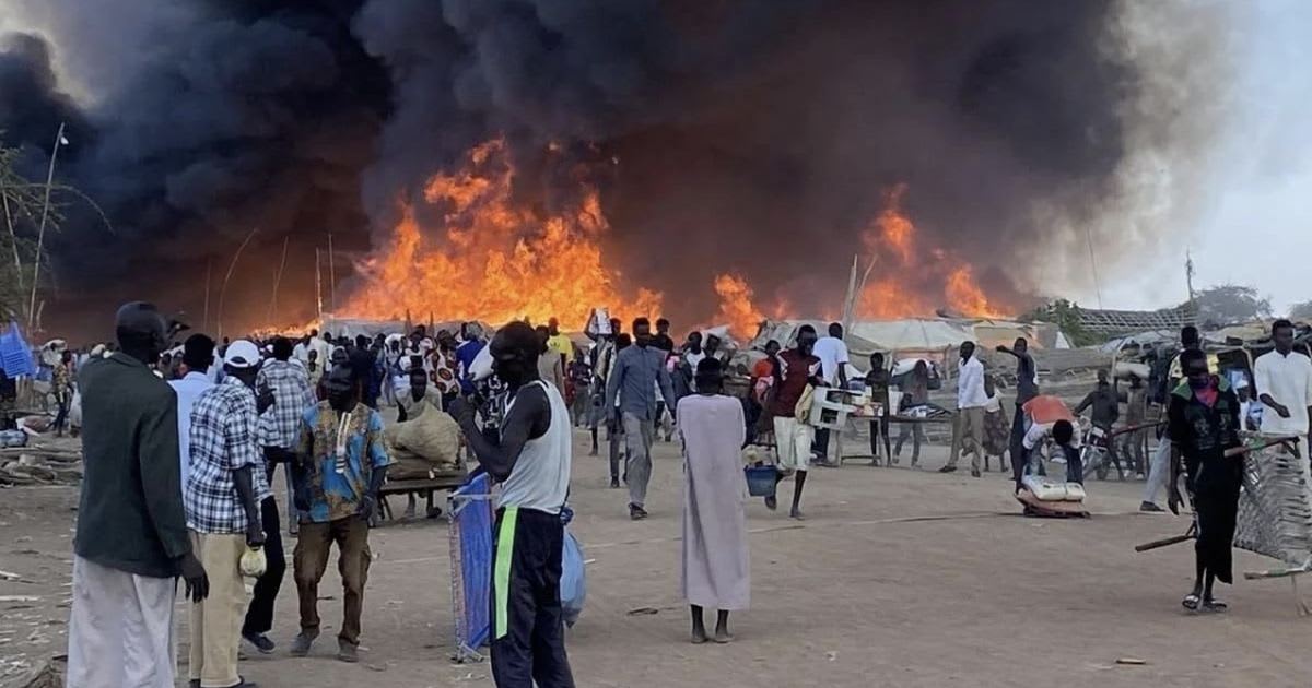 Igitero cya drones cyahitanye abantu basaga 73 ku isoko ryo ku mupaka wa Sudani na Sudani y’Epfo