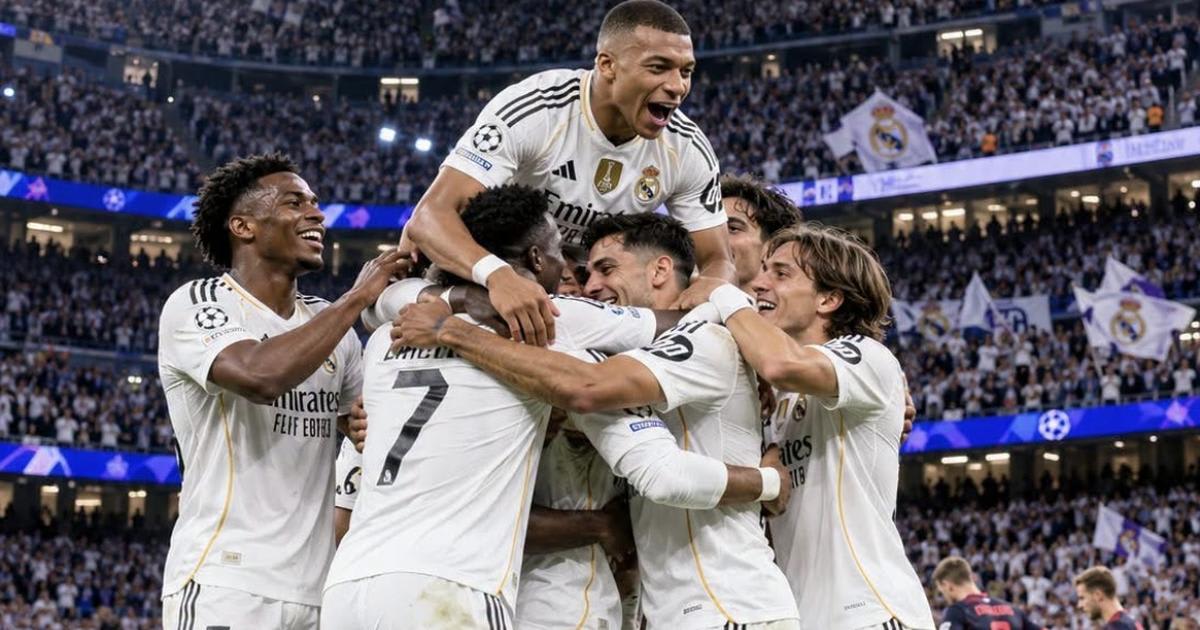 Santiago Bernabéu: Real Madrid itsinze RB Leipzig 4–1 mu mukino Ukomeye wa Champions League