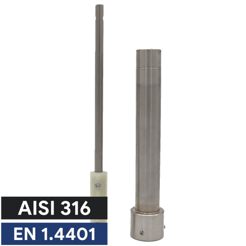 <p>Extension with stainless steel protection (316)</p>