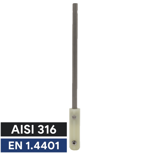 <p>Extension en acier inoxydable sans protection (PSPX316)</p>