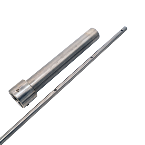 Adjustable stainless steel shaft with protection