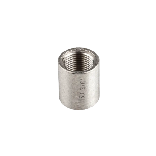 Stainless steel sleeve with G 3/8 internal thread.