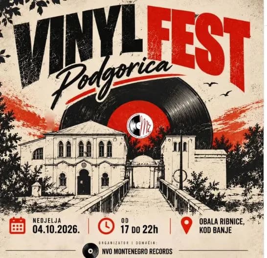 Vinyl Fest danas na obali Ribnice