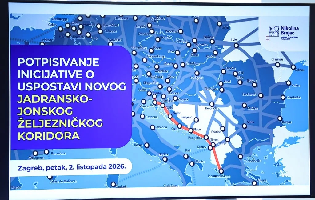 Vozom od Trsta do Grčke preko Bara: Pokrenuta inicijativa za novi željeznički koridor
