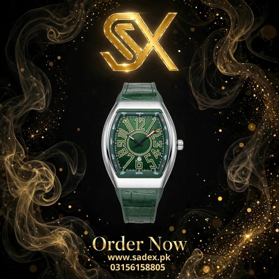 Franck Muller Vanguard Style Luxury Green Men's Watch