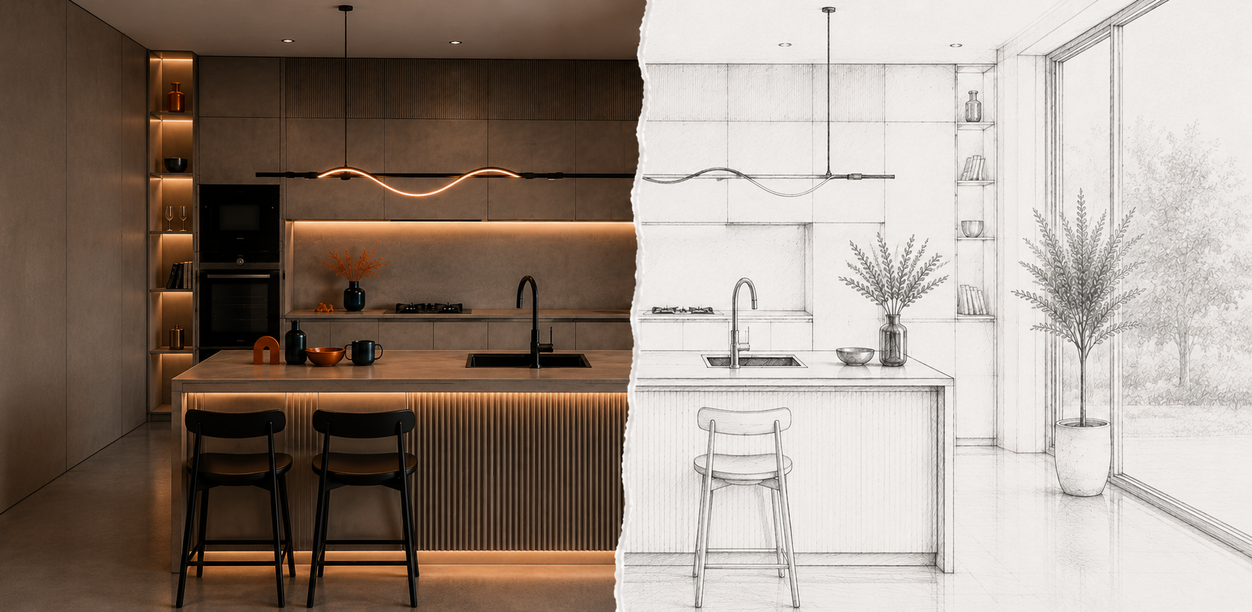 Milan Interio interior services showcase banner